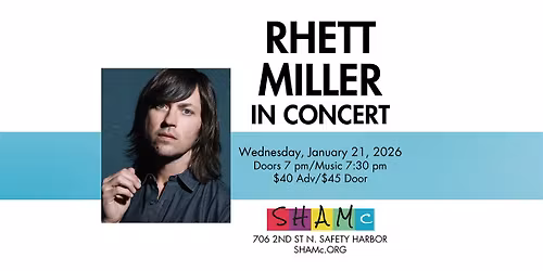 Rhett Miller In Concert
