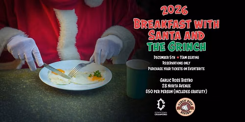 Breakfast with Santa and the Grinch - December 5