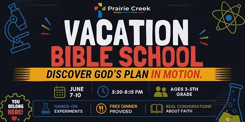 Vacation Bible School at Prairie Creek