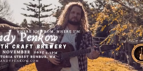 Andy Penkow and Blackwood Rising, Where I'm going, Where I'm from Tour. 