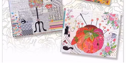 Laura Heine Sewing Room Collage Class