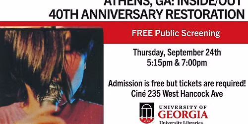 Athens, GA: Inside\/Out 40th Anniversary Restoration