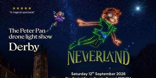 The Peter Pan drone light show