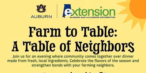 Farm-to-Table: A Table of Neighbors 