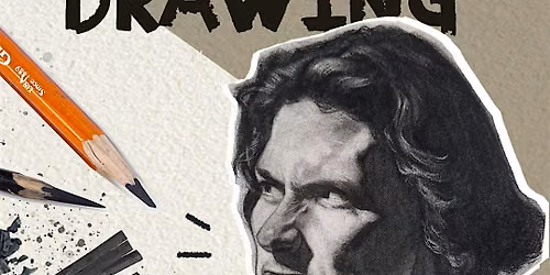 Charcoal Portrait Drawing Class at Blackbird