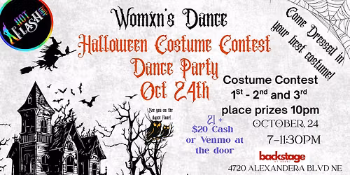 Womxn's Costume Contest & Dance Party