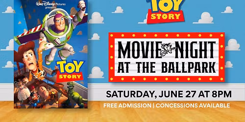 FREE Movie Night at Rockabillys Stadium - Toy Story