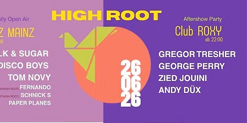 HighRoot @ Summer in the City Mainz