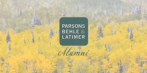 Parsons Behle & Latimer 2025 Exclusive Alumni Event