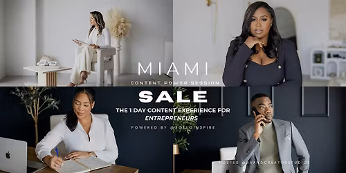 Content Power Session in Miami