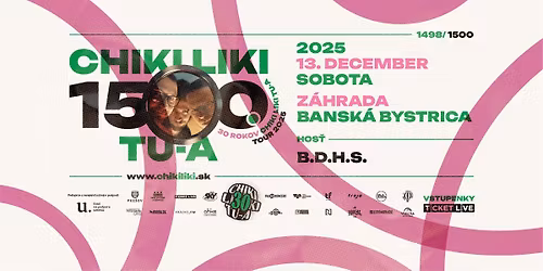 CHIKI LIKI TU-A koncert číslo 1498 / B.D.H.S.