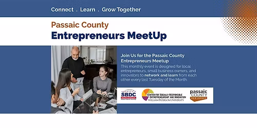 Passaic County Entrepreneurs MeetUp Series
