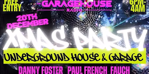 GARAGE HOUSE RADIO - XMAS PARTY (VINYL EDITION)