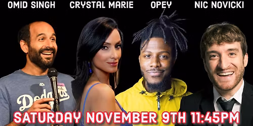 Crystal Marie at Uncle Vinnies Comedy Club