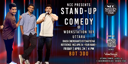 Stand-up Comedy @ WorkStation 101 Uttara