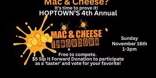 2025 Mac & Cheese Throwdown