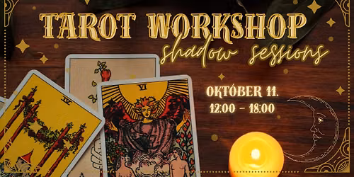 Tarot workshop - shadow sessions \ud83d\udda4\ud83d\udd2e\ud83c\udf19