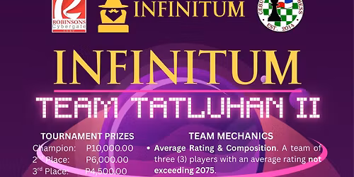 Infinitum Team Tatluhan II 2025