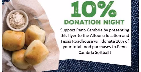 Dine to donate for PC Softball