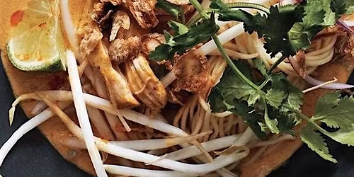 Make Thai Chicken Khao Soi Soup Noodles,Thai Ice tea & Mango Sticky rice