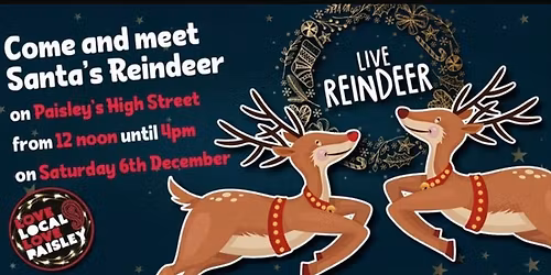 Come and Meet Santa's Reindeer