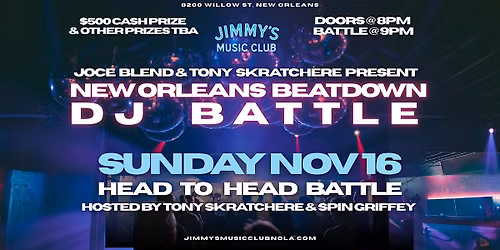 Joce Blend  & Tony Skratchere - Beatdown DJ Battle