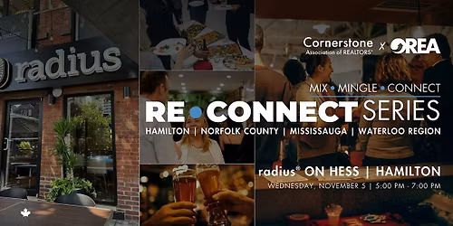 OREA RECONNECT x Cornerstone: Hamilton-Burlington