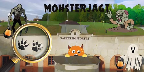 Nat i Naturen p\u00e5 Garderh\u00f8jfortet \u2013 Monsterjagt i m\u00f8rket\ud83c\udf19