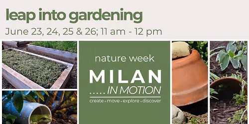 Milan in Motion: Leap Into Gardening