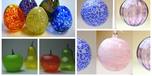 Glassblowing Workshop: Apple, Pear, Egg, Ornament