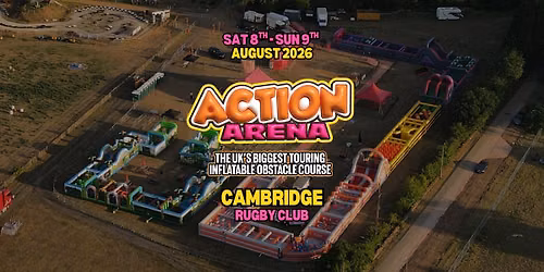 Action Arena Cambridge \u2022 UK'S LARGEST Inflatable Obstacle Course