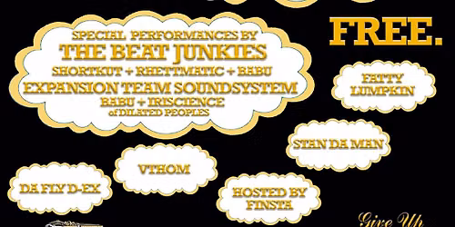 Trackstar & Friends FREE Paint Louis afterparty w\/ The Beat Junkies