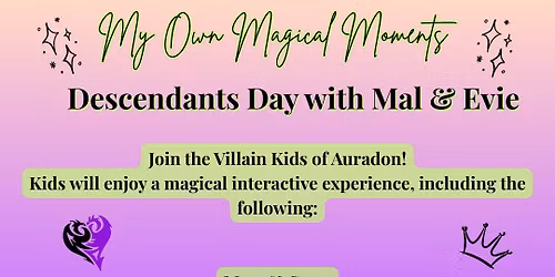 Descendants Day with Mal & Evie