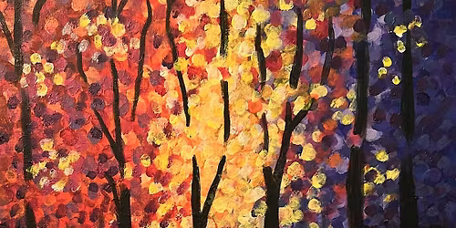 Forest Glow Paint Night