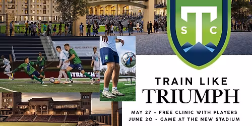 Private Soccer Clinic with the Players, Coaches, Staff of Greenville Triumph + Soccer Match Tickets