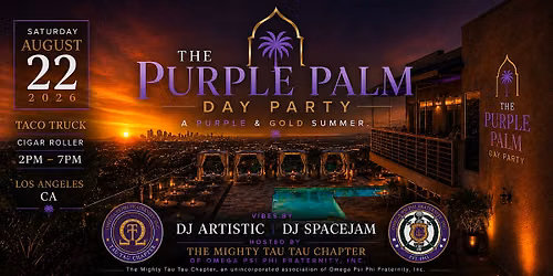 The Purple Palm Day Party