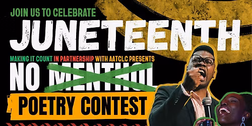 Juneteenth No Menthol Poetry Contest