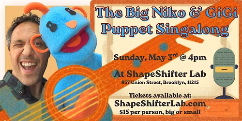 The Big Niko & GiGi Puppet Singalong