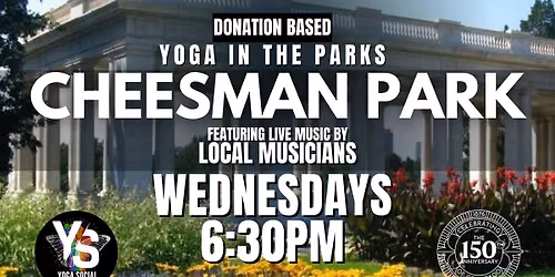 Sunset Yoga at Cheesman Park Pavilion with Live Music w/ Yoga Social