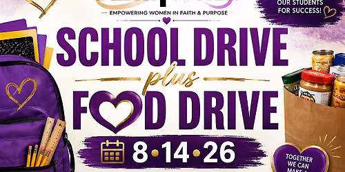 FaithWorks Back to School Drive