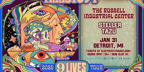 9 LIVES TOUR ft. ALLEYCVT at The Russell Industrial Center