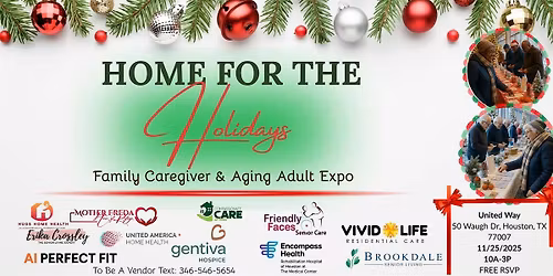 Home For The Holidays - Family Caregiver and Aging Adult Expo