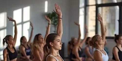 Yoga with some furry friends from the Lowell Humane Society