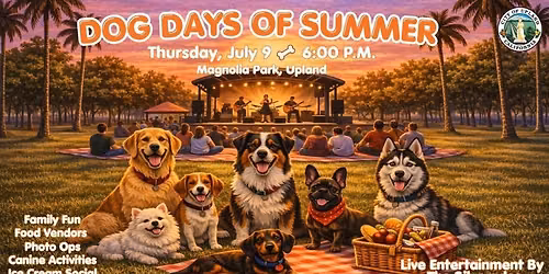 City of Upland's 3rd Annual Dog Day Of Summer!