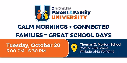 Calm Mornings + Connected Families = Great School Days