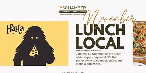 Lunch Local at Ha Ha Pizza