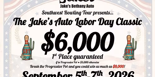 2026 SBT Jake's Auto Labor Day Classic