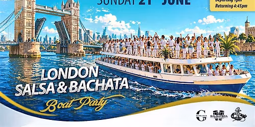 LONDON SALSA BACHATA BOAT PARTY