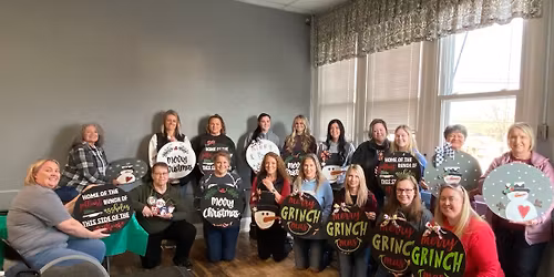 Deck the Halls Paint Party!