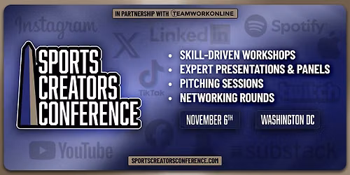 Sports Creators Conference